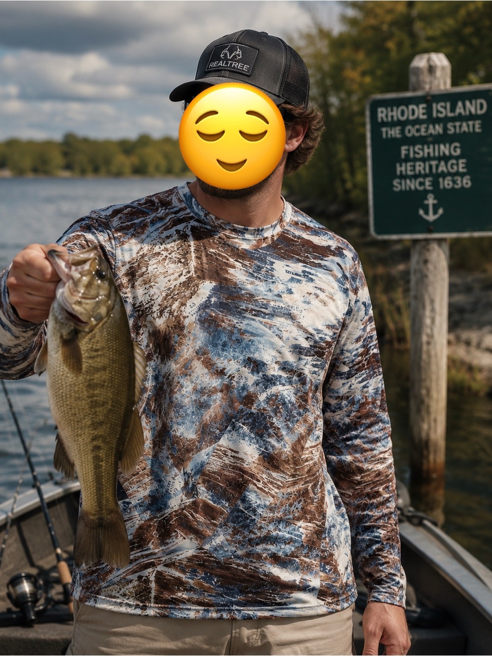 REALTREE Fishing | Long Sleeve | Large |
